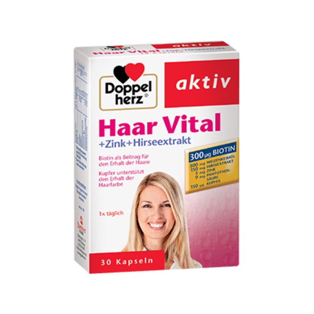 Doppel Herz Aktiv Za Kosu Biotin Cink Proso Tableta Markfarm