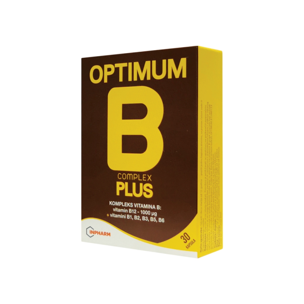 Optimum B Complex 30 Kapsula | Markfarm Apoteka