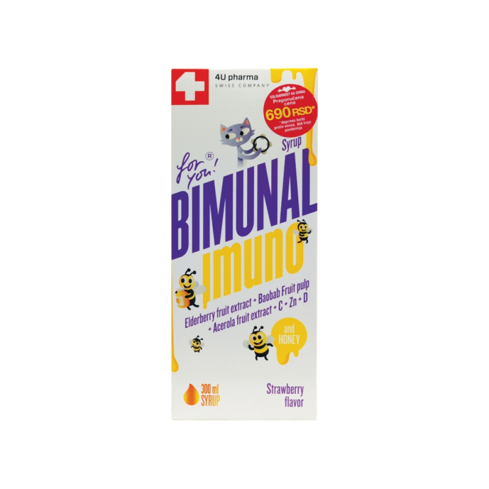 Bimunal Imuno For You® Sirup 300 Ml Markfarm Apoteka