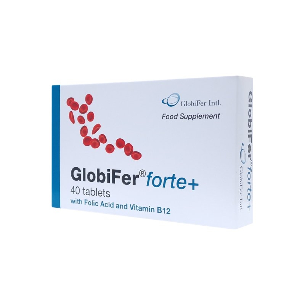 Globifer® Forte + 40 Tableta | Markfarm Apoteka