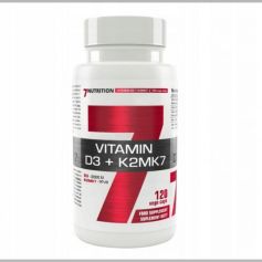 7Nutrition VITAMIN D3 + K2MK7 120 kapsula