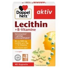 Doppel Herz Lecithin+ B 40 kapsula