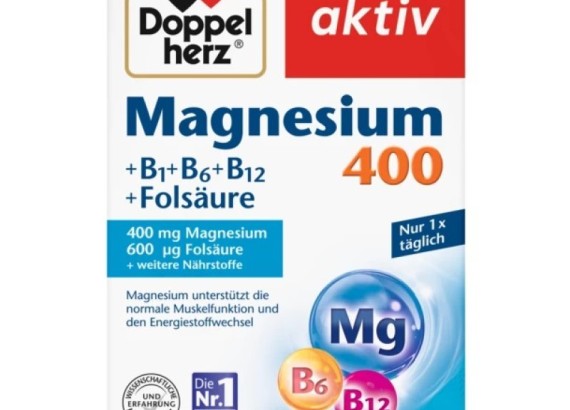 Doppel Herz Magnezijum 400 + Folna Kiselina 30 tableta