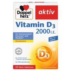 Doppel Herz Vitamin D 2000 50 tableta