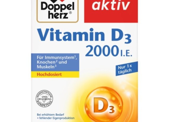 Doppel Herz Vitamin D 2000 50 tableta