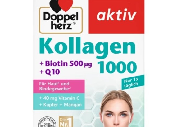 Doppel Herz Kolagen 1000+ Biotin+ Q10 30 tableta