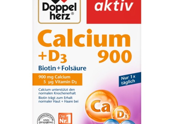 Doppel Herz Calcium 900 + D3+ Biotin 30 tabela