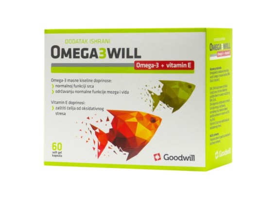 Goodwill Omega3will 60 gel kapsula