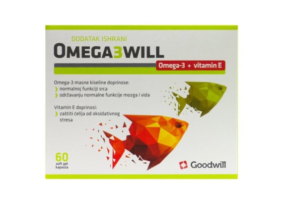 Goodwill Omega3will 60 gel kapsula