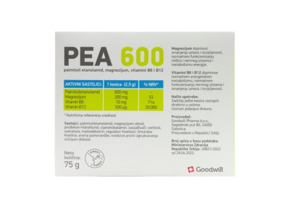 Goodwill Pea 600 30 kesica