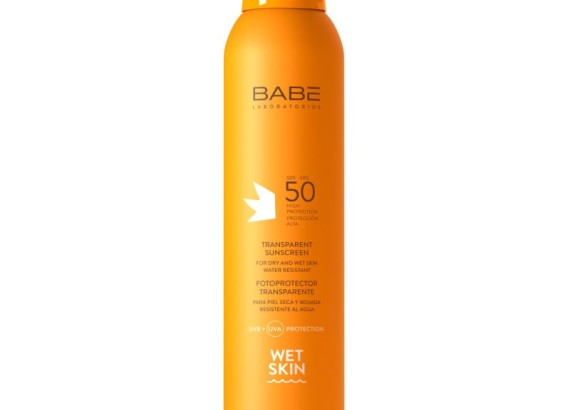 BABE Transparent Sunscreen Wet Skin sprej SPF 50, 200 ml