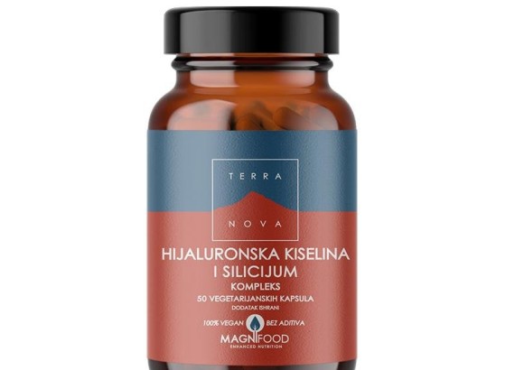 Terra Nova Hijaluronska kiselina i silicijum 50 vege kapsula