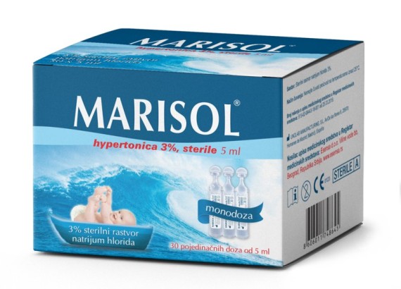 Marisol Hypertonica 3% monodoze, 1 komad (5 ml)