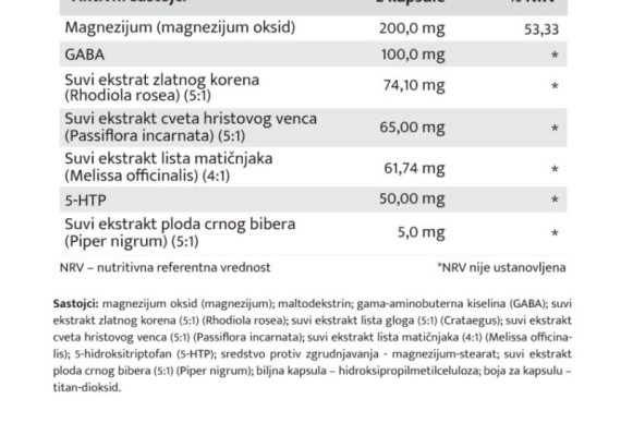 Kaltex Daily Stress Support 30 vege kapsula